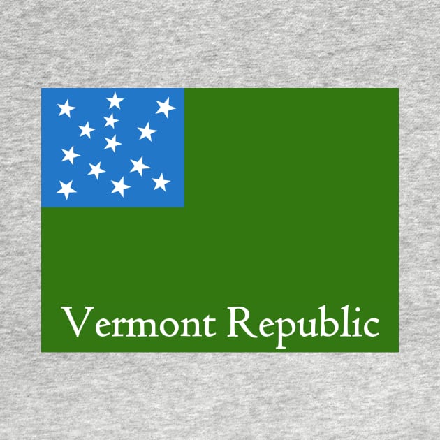 Vermont Republic Flag by American Revolution Podcast